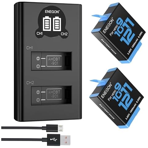 Action Camera Battery Chargers