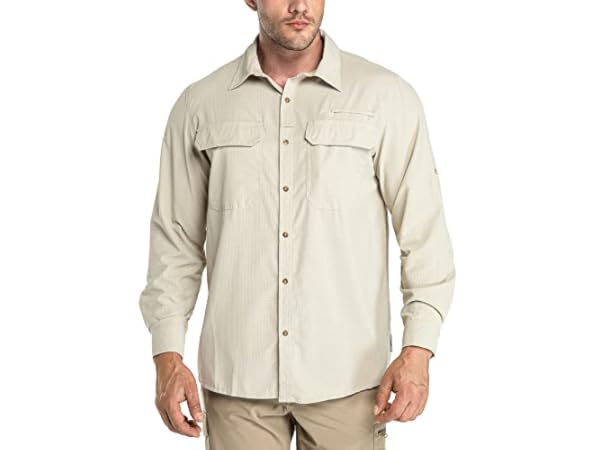 Activewear Button-Down Shirts for Men Thumbnail
