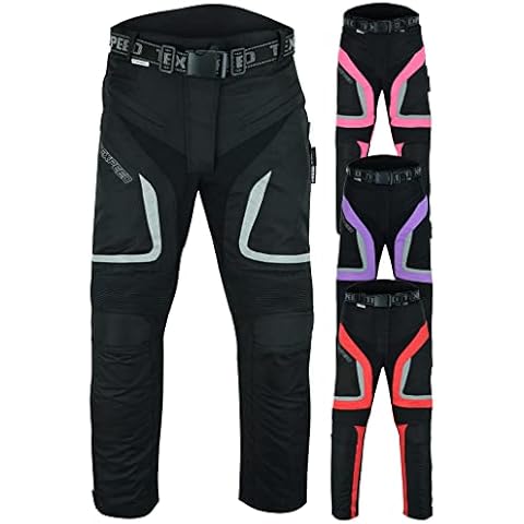 Adjustable Belt Protective Motorbike Trousers