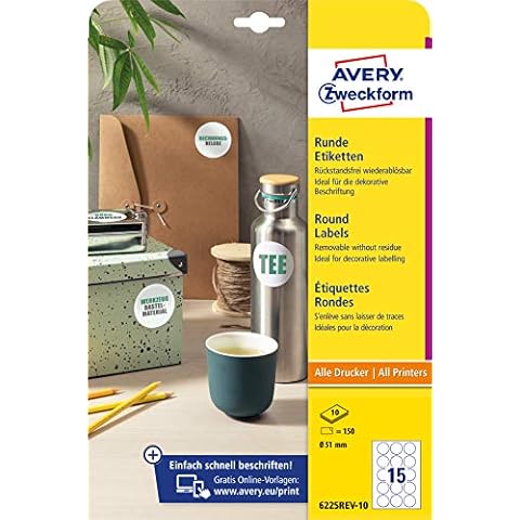 AVERY Removable Labels