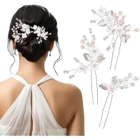 Beaded Hair Pins