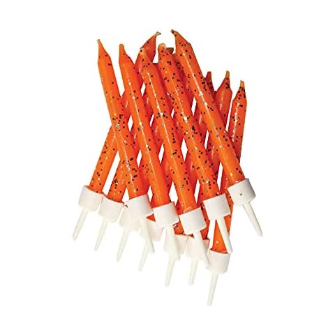 Birthday Candles with Orange