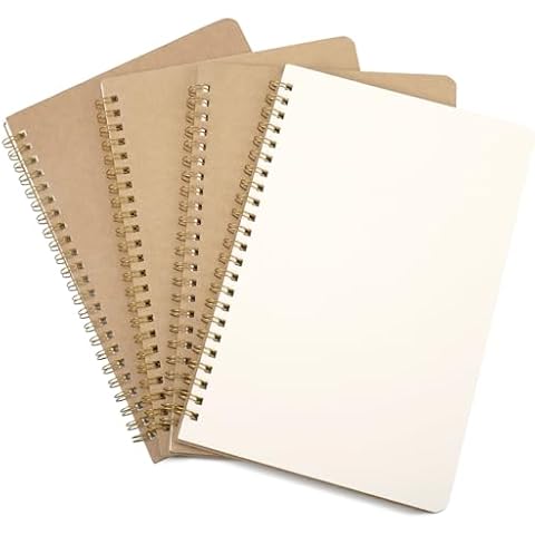 Blank Wirebound Notebooks