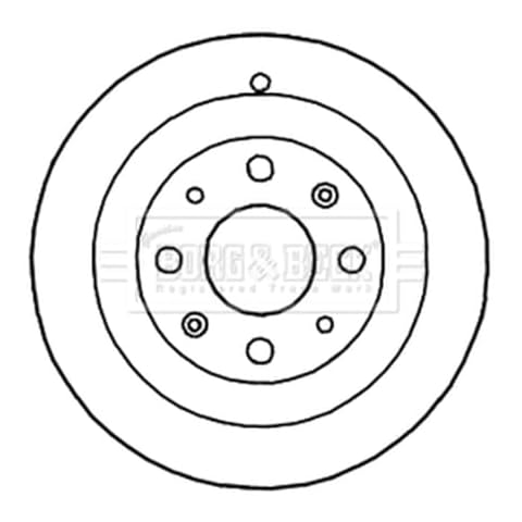 Borg & Beck Car Brake Drums