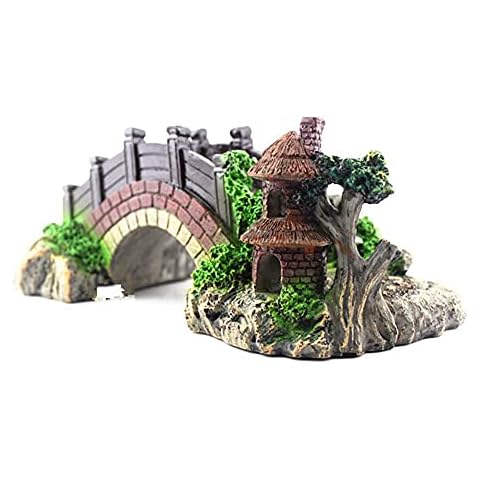 Bridge Aquarium Décor Thematic Ornaments
