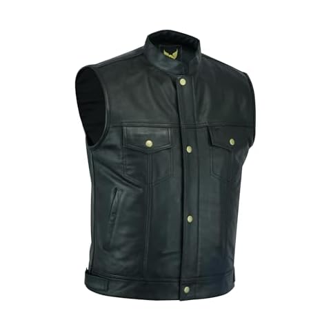 Button Motorbike Vests