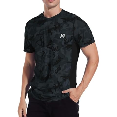 Camouflage Running Shirts for Men