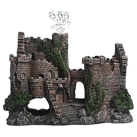 Castle Aquarium Décor Thematic Ornaments