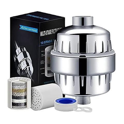 Chrome Showerhead Filters