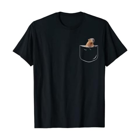 Cool Pocket Capybara Shirts thumbnail