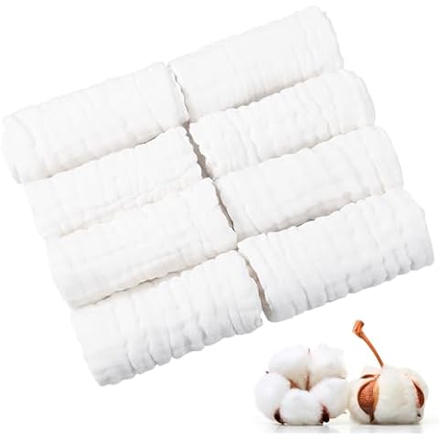 Cotton Baby Muslin Squares
