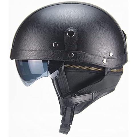 Cotton Open-Face Motorbike Helmets