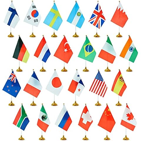 Country Table Flags
