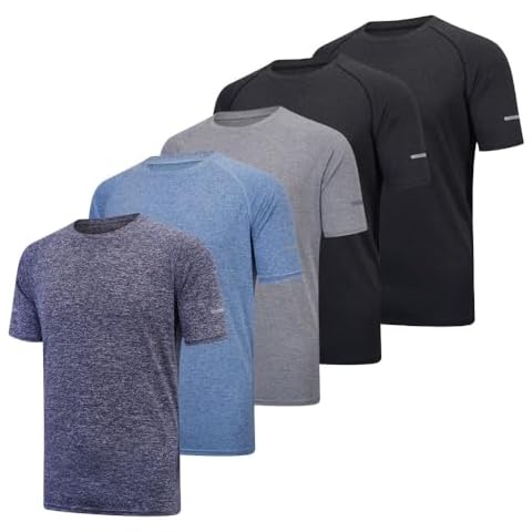 Crew Neck Running Shirts for Men