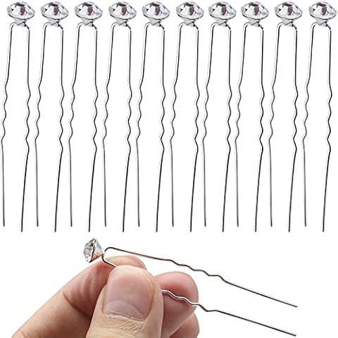 Diamond Hair Pins