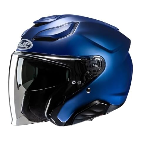 Dual Visor Open-Face Motorbike Helmets