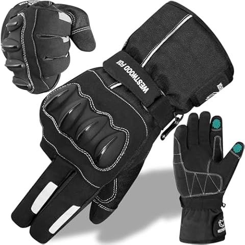 Elastic Motorbike Gloves