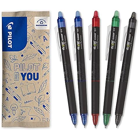 Erasable Retractable Ballpoint Pens