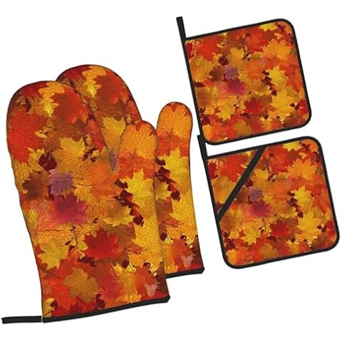 Fall Oven Mitts