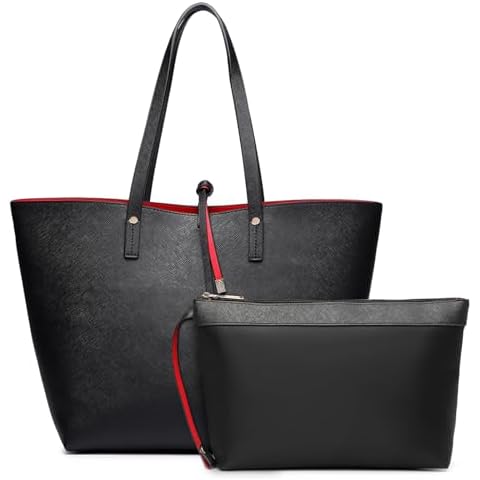 Faux Leather Totes for Women