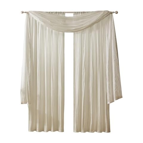 Faux Silk Window Valances
