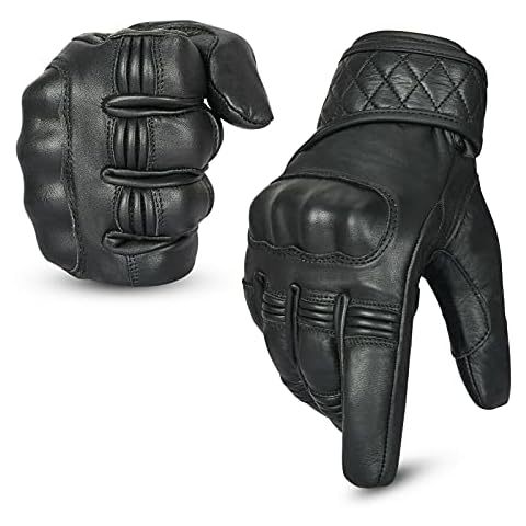 Fleece Motorbike Gloves