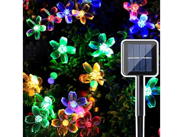Floral Outdoor String Lights thumbnail