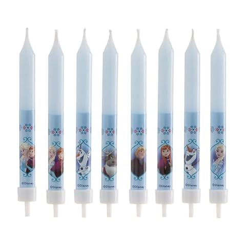 Frozen Birthday Candles