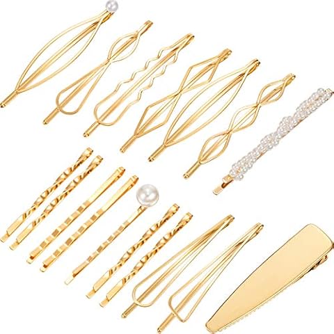 Geometric Hair Pins