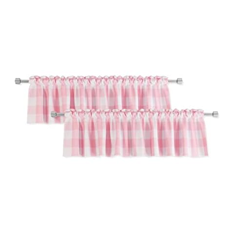 Gingham Window Valances