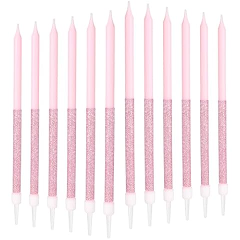 Glitter Birthday Candles