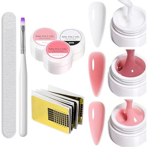 Glossy False Nail Gels
