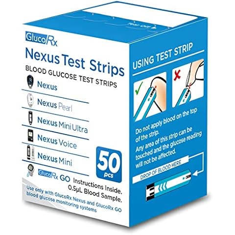 GlucoRx Blood Glucose Monitors