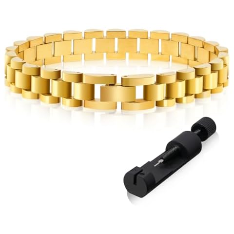 Gold Plated Watch Bands for Men