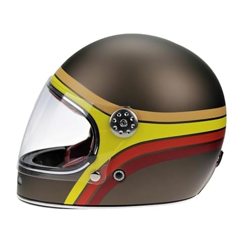 Graphic Full-Face Motorbike Helmets