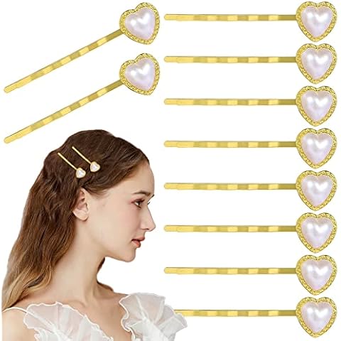 Heart Hair Pins