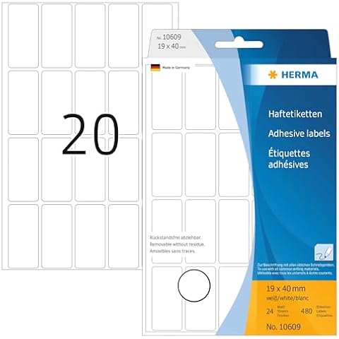 HERMA Removable Labels