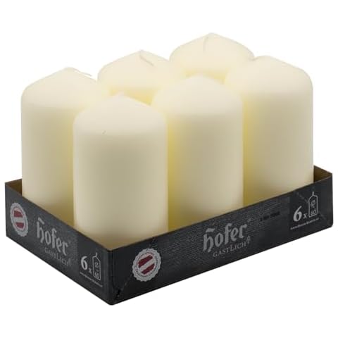 Hofer Pillar Candles