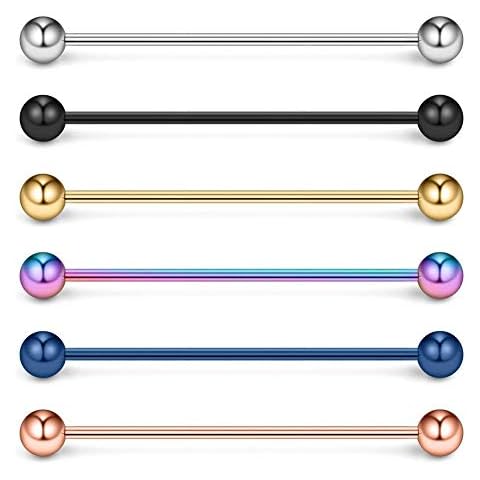 Industrial Piercing Barbells