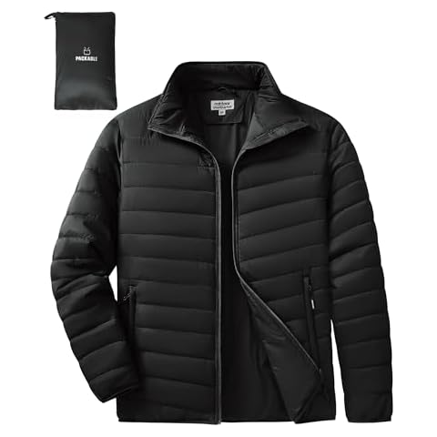Insulated Outdoor Down Jackets for Men