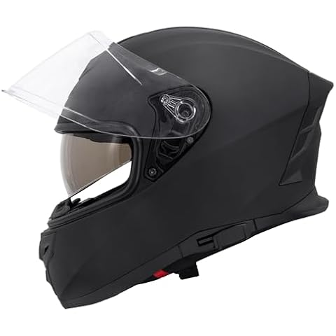 Integrated Sun Visor Full-Face Motorbike Helmets