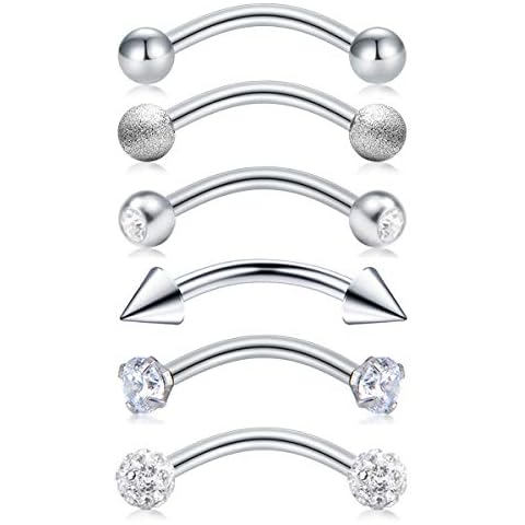 JFORYOU Piercing Barbells