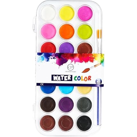 Kids' Brushes Watercolour Paint