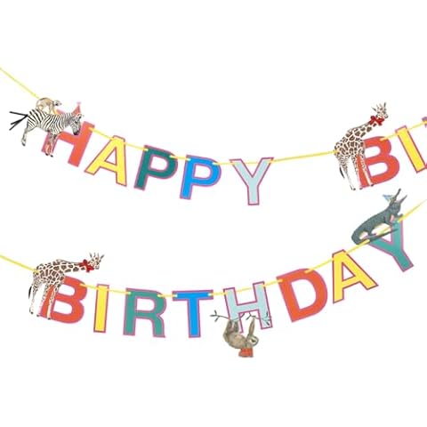 Kids' Jungle Party Garlands