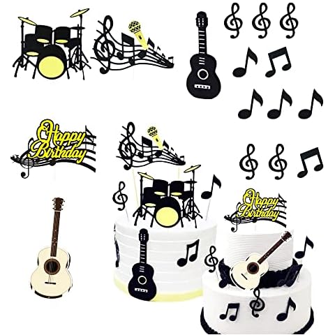 Kids' Music Cake Toppers