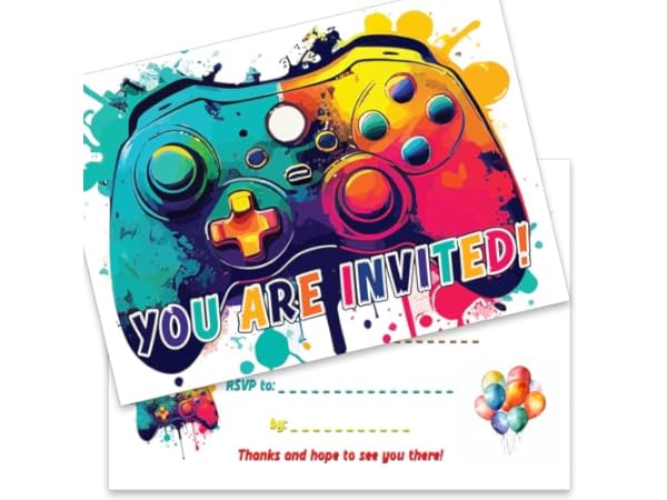 Kids' Party Invitations & Birthday Cards Thumbnail