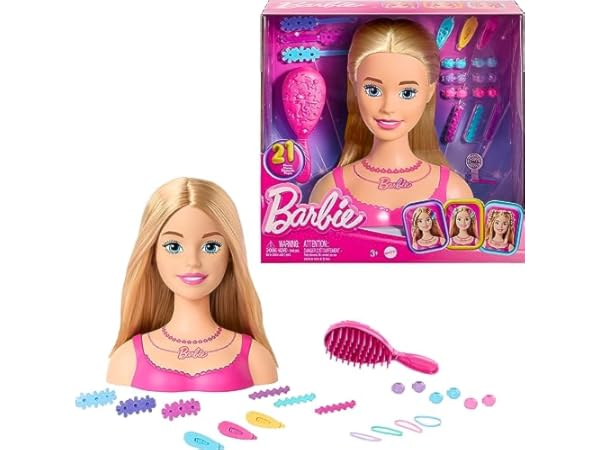 Kids' Play Makeup & Hair Dressing Heads Thumbnail