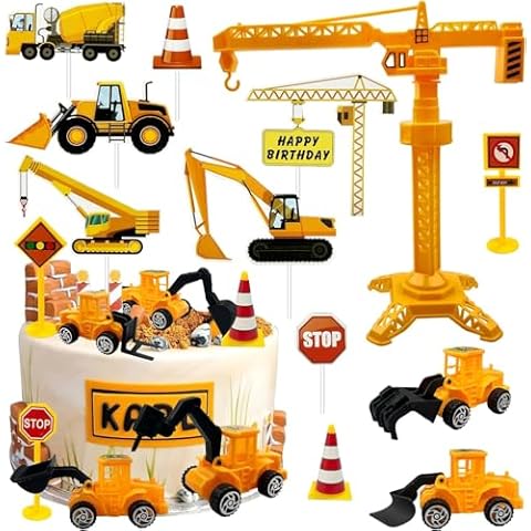 Kids' Trucks Cake Toppers