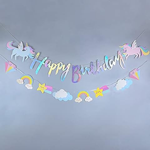 Kids' Unicorns Party Banners