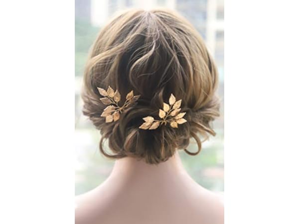 Leaf Hair Pins thumbnail